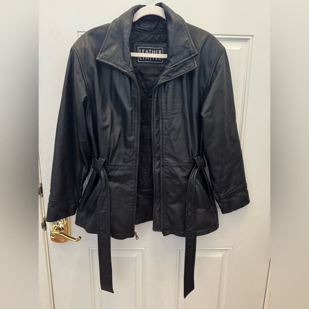 Vintage Leather Limited Women's Jacket w/Thermolite Active Liner Size XS